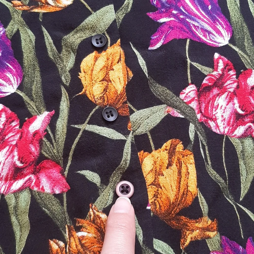 Topshop tulip 🌷 print cut out dress size 6 in ladies - Picture 7 of 13